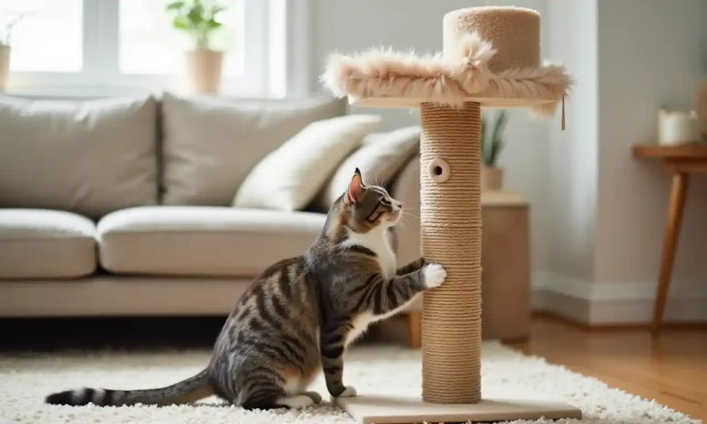 5 TIPS How to Train Cats Not to Scratch Furniture