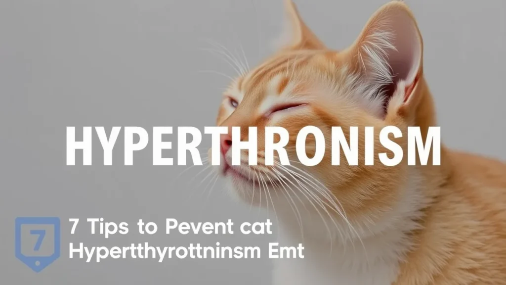 Tips to Prevent Cat Hyperthyroidism Symptoms